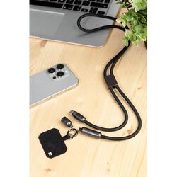 Câble Tour De Cou Pour Téléphone Portable 60 W En Rpet Fastly