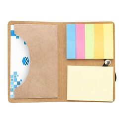 Porte-Cartes Bloc-Notes Et Étiquettes Autocollantes Cardnot