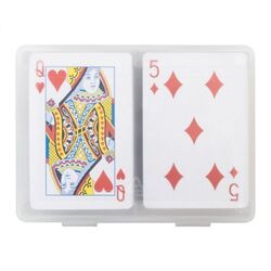 Set de 2 jeux de cartes Canasta