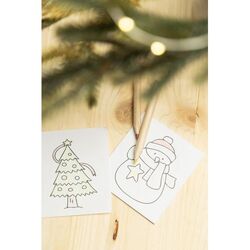 set de coloriage de Noël Jolably