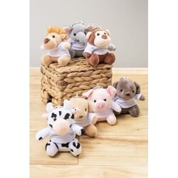 porte-clés vache en peluche CowFob