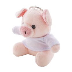 porte-clés cochon en peluche PigFob