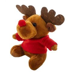 Porte-clés renne de Noël en peluche Julren
