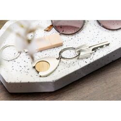 porte-clés jeton pour caddy Zoinc