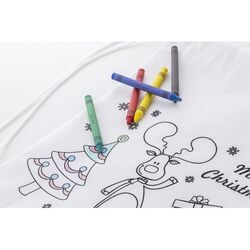 Sac piscine de Noël à colorier Julfar Bag A