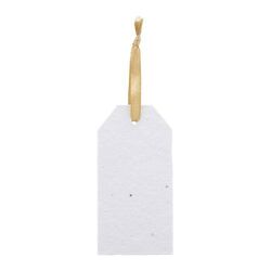 Étiquette cadeau en papier semence personnalisable PrinTag Seed