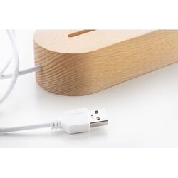 Trophée lumineux LED sapin Woodify Xmas