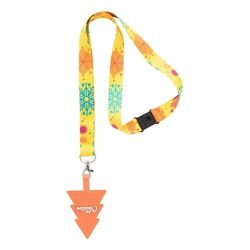 Tour de cou pour mobile RPET Subyard Mobile Xmas Safe