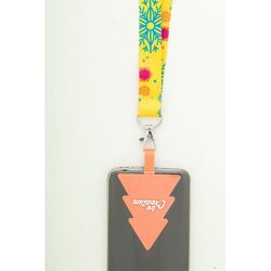 Tour de cou pour mobile RPET Subyard Mobile Xmas Safe