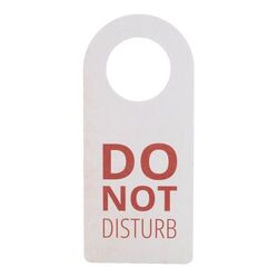Accroche-porte personnalisé Disturb Wood