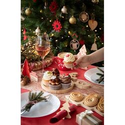 assiette apéro Noël Kongle