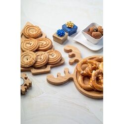 assiette apéro Noël Kongle