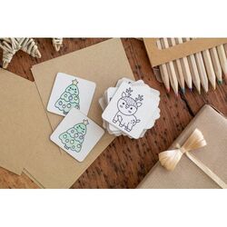 jeu de memory coloriage Noël Coloxmor