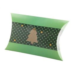 boite en forme de petit coussin CreaBox Pillow Xmas M