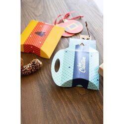 Boite En Forme De Petit Coussin CreaBox Pillow Xmas S