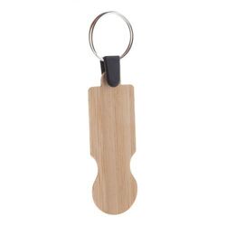 porte-clés jeton en bambou BooCart EU