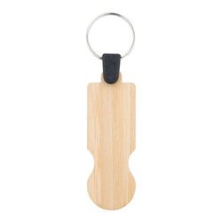 porte-clés jeton en bambou BooCart EU