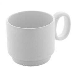 Mug en céramique avec plateau en bambou Kaguya