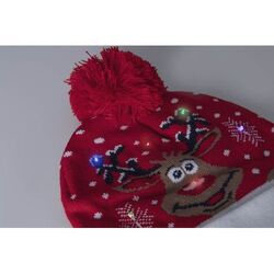 Chapeau D'Hiver Led De Noël, Renne Norrsken