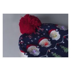 Chapeau d'hiver LED de Noël, renne Norrsken