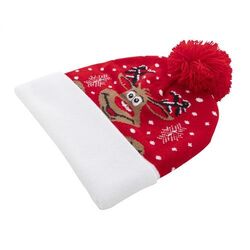 Chapeau d'hiver LED de Noël, renne Norrsken