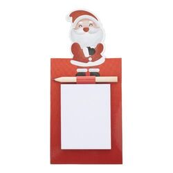 Bloc-notes magnétique de Noël, Père Noël Julliste