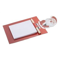 Bloc-notes magnétique de Noël, Père Noël Julliste