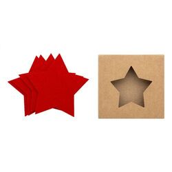 Set de sous-verres de Noël en RPET Vagnes