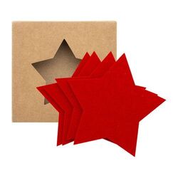 Set de sous-verres de Noël en RPET Vagnes