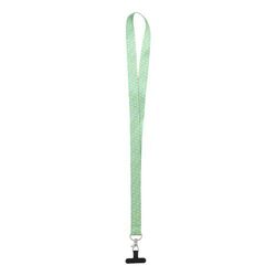 Tour de cou pour téléphone portable personnalisable en RPET Subyard Mobile Slim