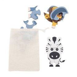 jeu de puzzle, animaux Zoofrik