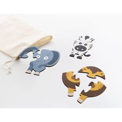 jeu de puzzle, animaux Zoofrik
