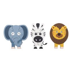 Jeu De Puzzle, Véhicules Zoofrik