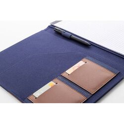 porte-documents en canvas recyclé Capudo A4