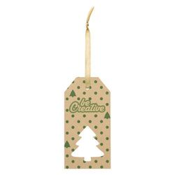 Étiquette Cadeau Personnalisée, Arbre De Noël Printag Plus Eco
