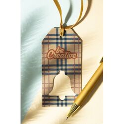 Étiquette Cadeau Personnalisée, Arbre De Noël Printag Plus Eco