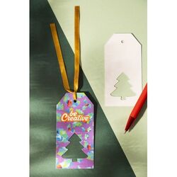 Étiquette Cadeau Personnalisée, Arbre De Noël Printag Plus