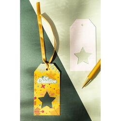 étiquette cadeau personnalisée, étoile PrinTag Plus