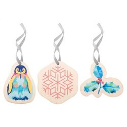 Décoration de sapin de Noël personnalisée CreaJul Wood