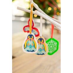 Décoration de sapin de Noël personnalisée CreaJul Wood