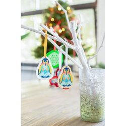 Décoration de sapin de Noël personnalisée CreaJul Wood