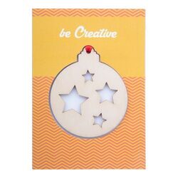 Carte de Noël, étoile TreeCard