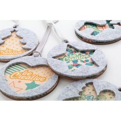 Décoration de Noël, sapin CreaFelt Tree