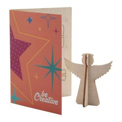 Carte De Noël, Flocon Creax