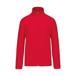 veste polaire à fermeture éclair longue KA9102