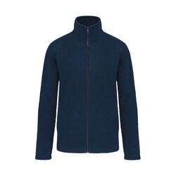 veste polaire à fermeture éclair longue KA9102