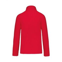 veste polaire à fermeture éclair longue KA9102