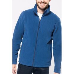 veste polaire à fermeture éclair longue KA911