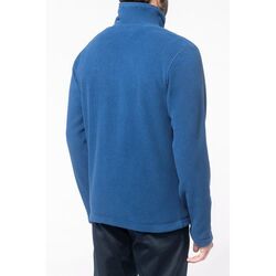 veste polaire à fermeture éclair longue KA911