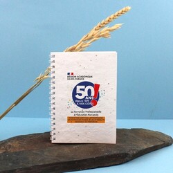 Carnet graines écriture A6